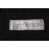 Gianni Versace Jacke/Mantel in Schwarz