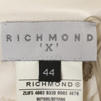 Richmond Vestito in Seta in Crema