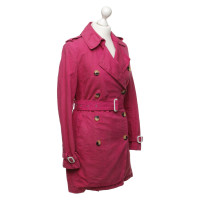 Burberry Trench-coat en fuchsia