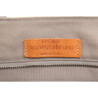 Vanessa Bruno Shopper aus Canvas in Grau