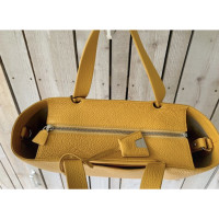 Akris Handbag Leather in Yellow