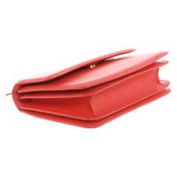 M2 Malletier Umhängetasche aus Leder in Rot