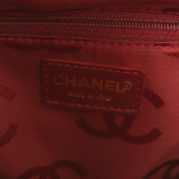 Chanel Shopper aus rotem Lackleder
