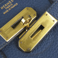 Hermès Birkin Bag 35 in Pelle in Blu