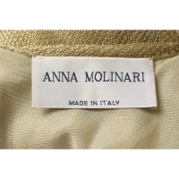 Anna Molinari Kleid in Gold