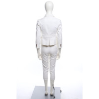 Céline Anzug aus Baumwolle in Weiß