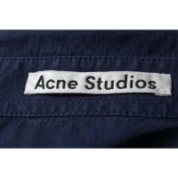 Acne Top Cotton in Blue