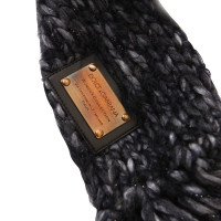 Dolce & Gabbana Sciarpa lavorata a maglia con lurex