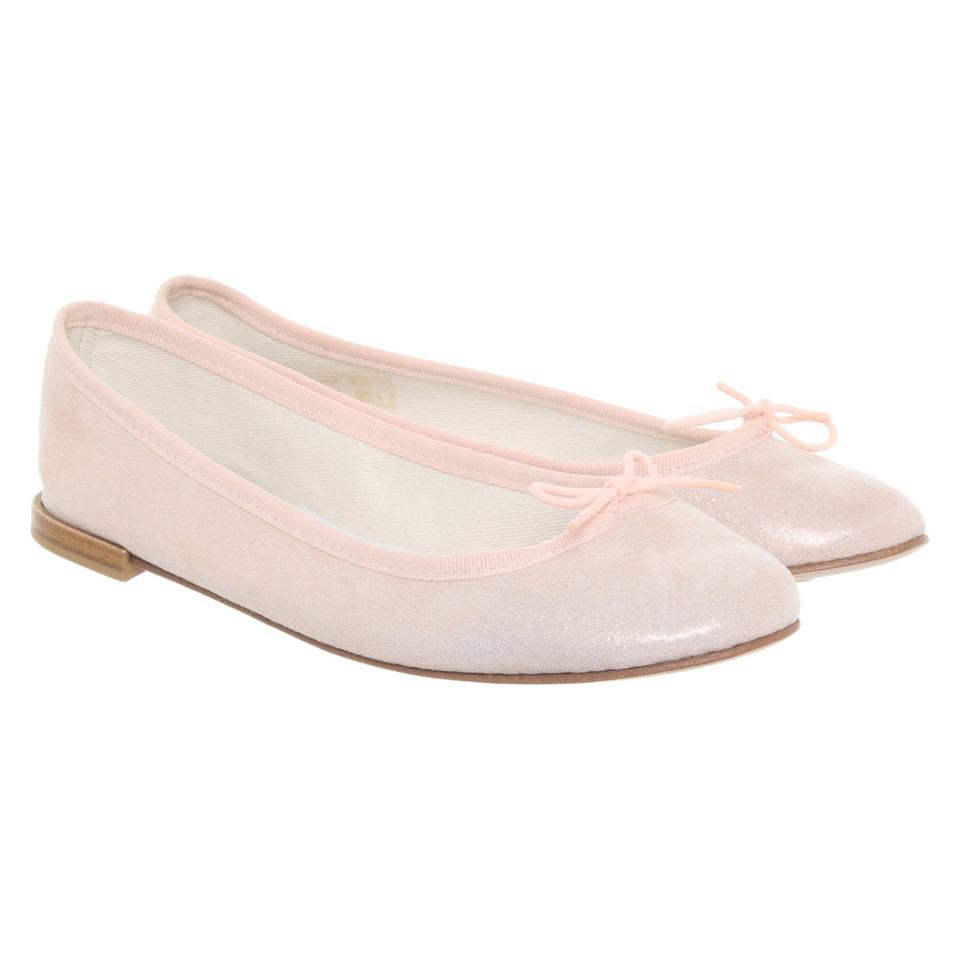 Pretty Ballerinas Slippers/Ballerinas Leather in Pink