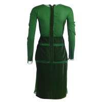 Tom Ford Fluwelen jurk in het groen