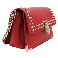 Philipp Plein Handtasche aus Leder in Rot