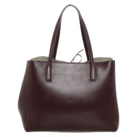 Anya Hindmarch Shopper Leather in Bordeaux