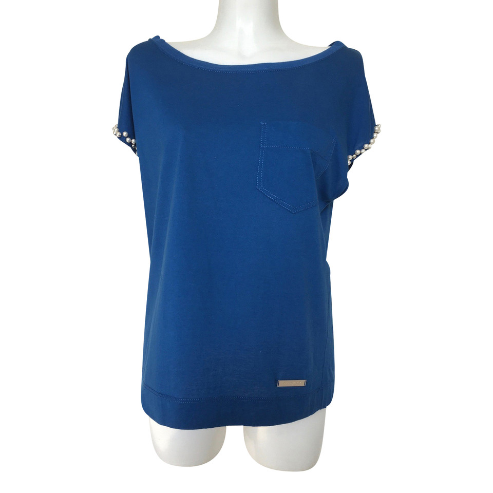 Louis Vuitton Top en Coton en Bleu