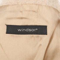 Windsor Blazer aus Wolle in Beige