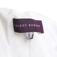 Talbot Runhof Bluse in Schwarz/Weiß