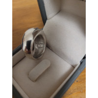 Yves Saint Laurent Metalen ring in zilver