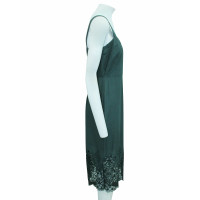 Jigsaw Kleid aus Baumwolle in Grün