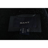 Gant Giacca/Cappotto in Pelle in Blu