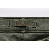J Brand Paio di Pantaloni in Cotone in Verde oliva
