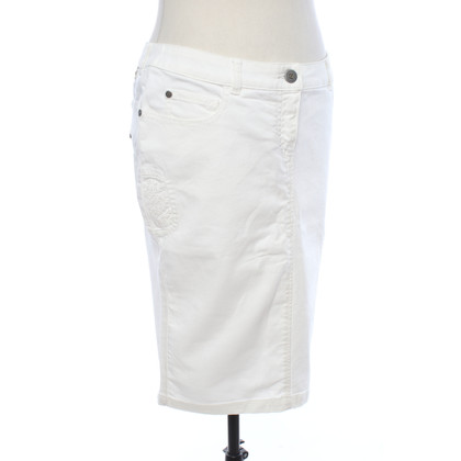 Ermanno Scervino Skirt Cotton in White
