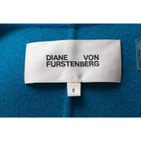 Diane Von Furstenberg Giacca/Cappotto in Lana in Blu