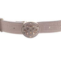 Shanghai Tang  Belt Leather in Grey