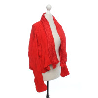 Issey Miyake Veste/Manteau en Rouge