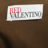 Red Valentino Dress with gold effect yarn