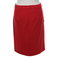 Hugo Boss Skirt Wool in Red