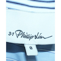 3.1 Phillip Lim Oberteil aus Baumwolle in Blau