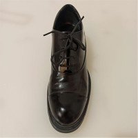 Hogan Chaussures à lacets en Cuir verni en Noir