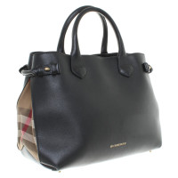 Burberry Black leather handbag
