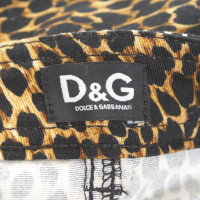 D&G skirt in animal design