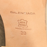 Balenciaga Stivaletti in Pelle scamosciata in Cachi