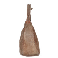 Borbonese Tote Bag aus Wildleder in Braun