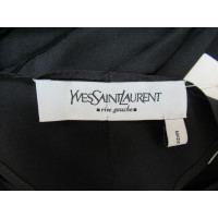 Yves Saint Laurent Kleid aus Seide in Schwarz