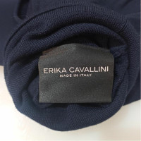 Erika Cavallini Kleid aus Wolle in Blau