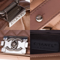 Chanel Boy Medium Leather in Ochre