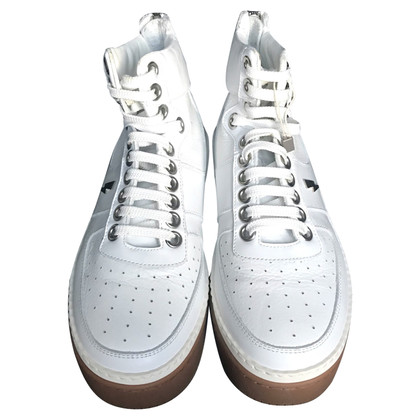 Neil Barrett Trainers Leather in White