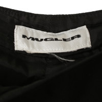Mugler Pantaloni in nero