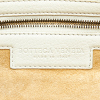 Bottega Veneta Handtasche aus Leder in Weiß