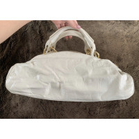 Braccialini Handtasche aus Leder in Weiß