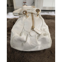 Braccialini Handtasche aus Leder in Weiß