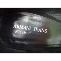 Armani Jeans Pumps/Peeptoes Leather in Black