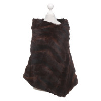 Plein Sud Jacket/Coat Fur in Brown