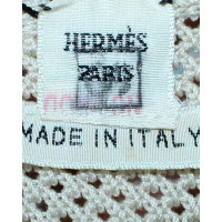 Hermès Oberteil aus Baumwolle in Nude