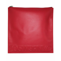 Calvin Klein Clutch Bag Leather in Red