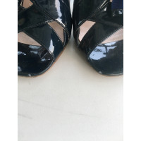 Marc By Marc Jacobs Sandals Patent leather in Blue