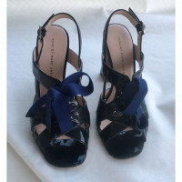 Marc By Marc Jacobs Sandals Patent leather in Blue