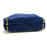 Miu Miu Tote bag Leather in Blue